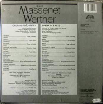 3LP/Doos Pavel Kühn: Werther - Opera In 4 Acts