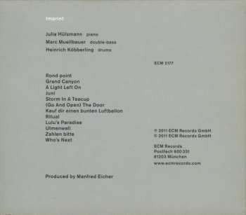 CD Julia Hülsmann Trio: Imprint