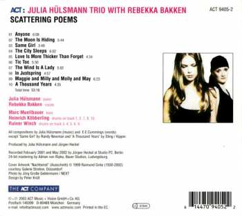 CD Rebekka Bakken: Scattering Poems DIGI