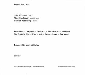 CD Julia Hülsmann Trio: Sooner And Later