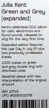 2LP Julia Kent: Green And Grey (Expanded) LTD | CLR