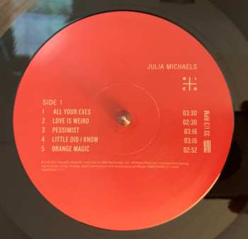 LP Julia Michaels: Not In Chronological Order