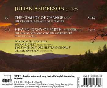 CD BBC Symphony Chorus: The Comedy Of Change / Heaven Is Shy Of Earth