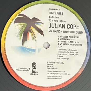 LP Julian Cope: My Nation Underground