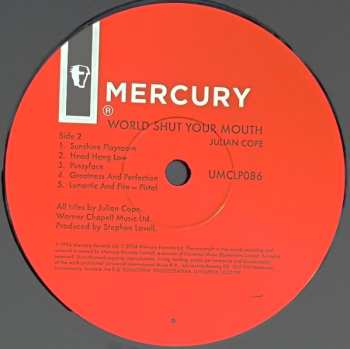 LP Julian Cope: World Shut Your Mouth