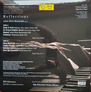 LP Julian Oliver Mazzariello: Reflections LTD | CLR