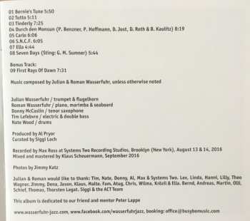 CD Julian & Roman Wasserfuhr: Landed In Brooklyn