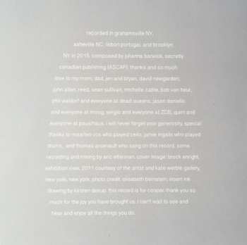 LP Julianna Barwick: Will