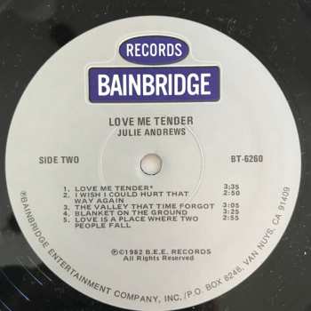 CD Julie Andrews: Love Me Tender