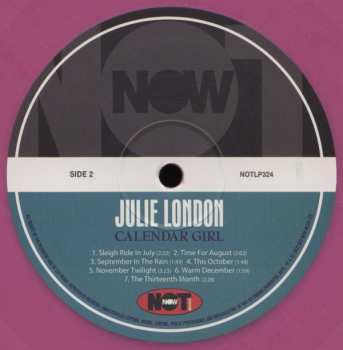 LP Julie London: Calendar Girl CLR