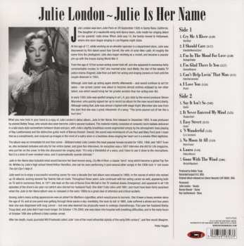 LP Julie London: Julie Is Her Name CLR
