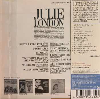 CD Julie London: You Don't Have To Be A Baby To Cry LTD