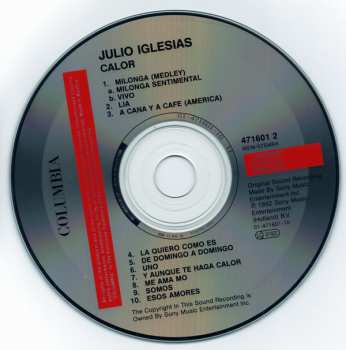 CD Julio Iglesias: Calor