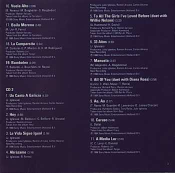 2CD Julio Iglesias: Mi Vida: Grandes Éxitos