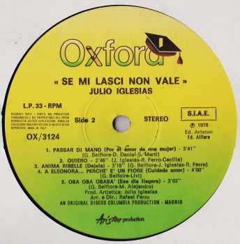 3LP/Doos Julio Iglesias: Special