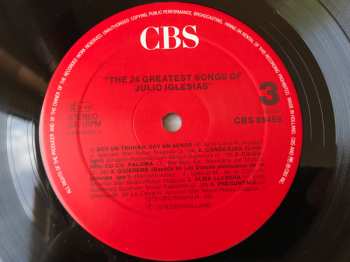 2LP Julio Iglesias: The 24 Greatest Songs (2xLP)