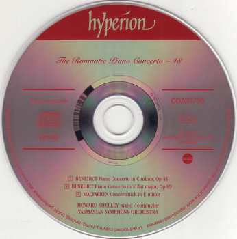 CD Howard Shelley: Concerto In C Minor, Op 45 - Concerto In E Flat Major Op 89 / Concertstück