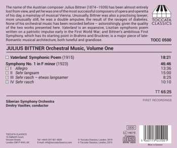 CD Siberian Symphony Orchestra: Orchestral Music, Volume One: Vaterland: Symphonic Poem; Symphony No.1 In F Minor