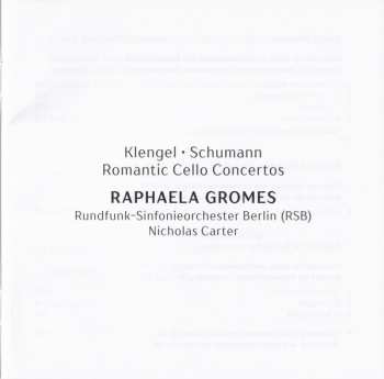 CD Robert Schumann: Romantic Cello Concertos