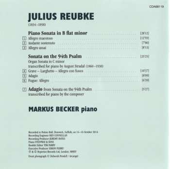 CD Julius Reubke: Sonatas