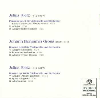 SACD Barockorchester L'Arpa Festante: Cello Concertos And Fantasy