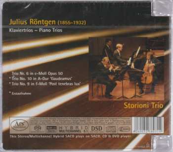SACD Julius Röntgen: Klaviertrios - Piano Trios - Vol. 1