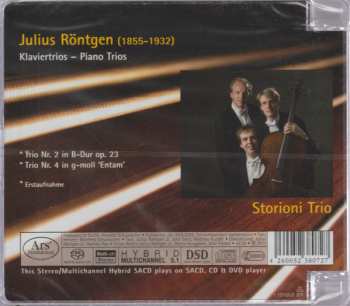 SACD Julius Röntgen: Klaviertrios - Piano Trios - Vol. 2