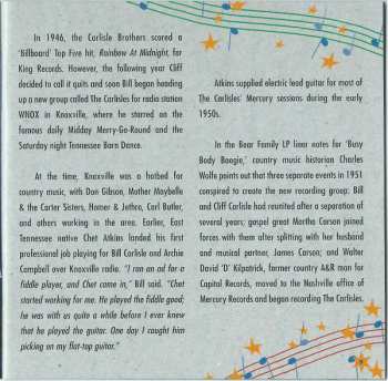 CD Bill Carlisle: Busy Body Boogie