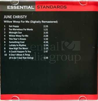 CD June Christy: Willow Weep For Me