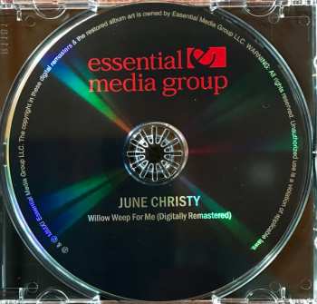 CD June Christy: Willow Weep For Me