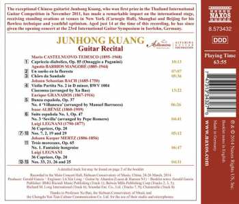 CD Johann Sebastian Bach: Guitar Recital