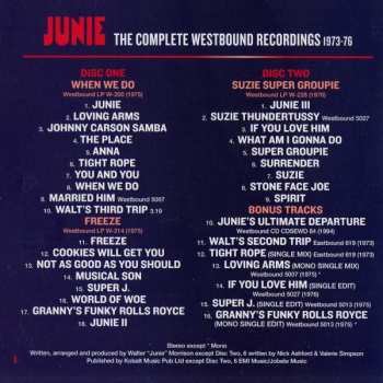 2CD Junie Morrison: The Complete Westbound Recordings 1973-76