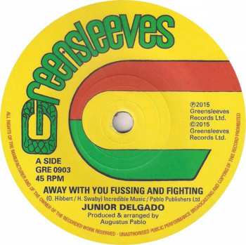 SP Augustus Pablo: Away With You Fussing And Fighting / King David's Melody