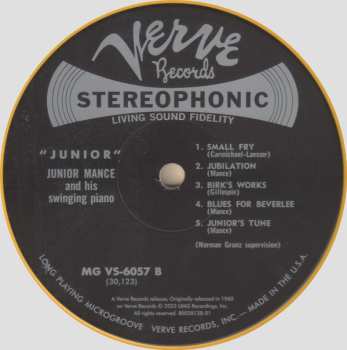 LP Junior Mance: Junior