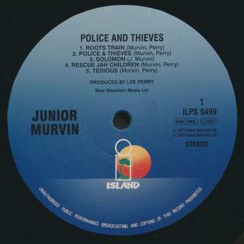 LP Junior Murvin: Police & Thieves