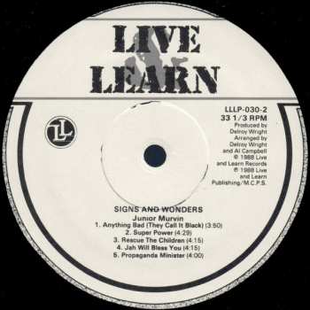 LP Junior Murvin: Signs & Wonders