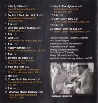 CD Junior Wells: Live At Theresa's 1975