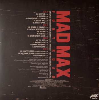 2LP Junkie XL: Mad Max Fury Road CLR | LTD