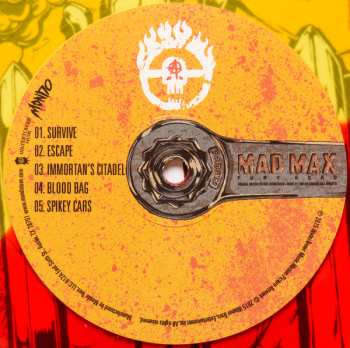 2LP Junkie XL: Mad Max Fury Road CLR | LTD