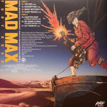 2LP Junkie XL: Mad Max Fury Road CLR | LTD