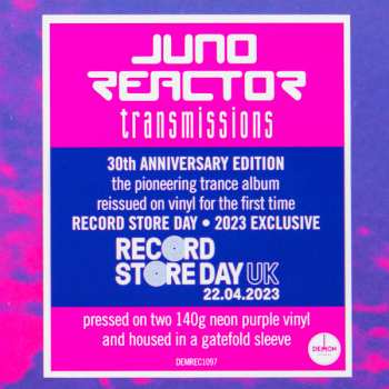 2LP Juno Reactor: Transmissions CLR