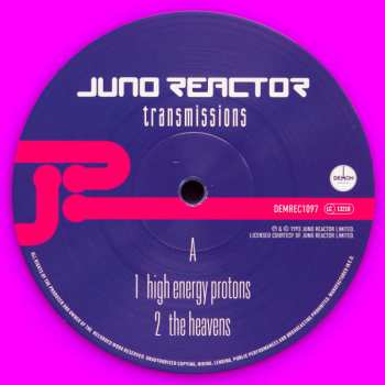 2LP Juno Reactor: Transmissions CLR