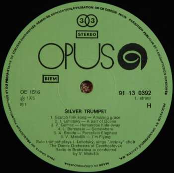 LP Juraj Lehotský: Silver Trumpet