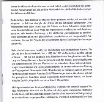 CD Irene Schweizer: Jump!