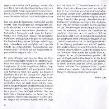 CD Jürgen Essl: Schwebender Klang (Die Orgel-Skulptur In Alpirsbach)