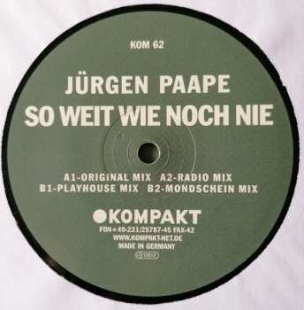 LP Jürgen Paape: So Weit Wie Noch Nie