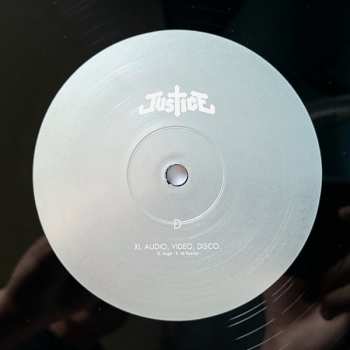 2LP/CD Justice: Audio, Video, Disco.