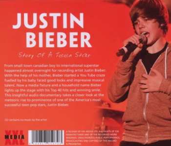 CD Justin Bieber: Story Of A Teen Star (Audiobook)