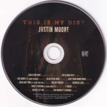 CD Justin Moore: This Is My Dirt