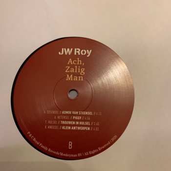 2LP JW Roy: Laagstraat 443 & Ach, Zalig Man